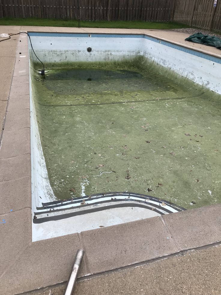 Pool renovation project